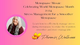 Stress Management for a Smoother Menopause Journey [upl. by Liw]