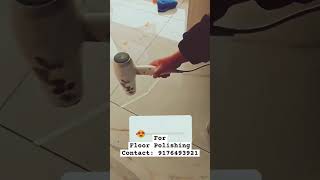 Floor Cracks Removal  Damaged floors Restoration floorpolish floorcare marble floorpolishing [upl. by Annaira]