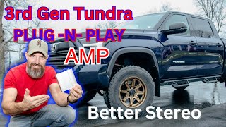 3rd Gen Tundra Plug and Play Beat Sonic mini amp [upl. by Birkner]