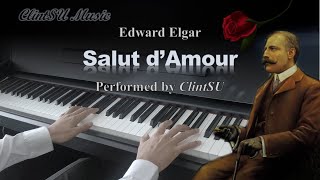 Piano Solo Salut dAmour by Elgar [upl. by Idieh]