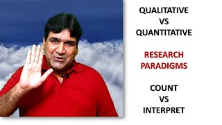 Qualitative vs Quantitative Research Paradigms [upl. by Lucina998]