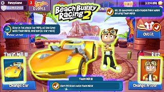 Twin Mill lll New Unlock Gold Paint  Best   Twin Mill lll  RezNew Outfit  Beach Buggy Racing 2 [upl. by Ainwat308]