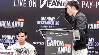 quotFK YOUquot  Rukiya Anpo EXPLODES amp THROWS PAPER at Ryan Garcia after DISSING him in ENGLISH [upl. by Enitsyrk]