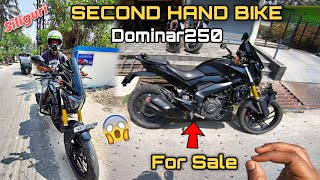 Second Hand bike Bajaj Dominar 250 For Sale 🔥 Siliguri Price Detailed Review [upl. by Xirdnek]