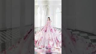 soo beautiful designs gowns dress 👗💛💚💙💜🤎💓💓🤍🖤❤️🌼🌹❤️💯 [upl. by Llehsar]