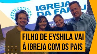 Filho de Eyshila se encontra com a mÃ£e e vai Ã igreja â€œDias de curaâ€ [upl. by Adnorat]