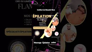 Institut de Beauté Homme Nice Épilation définitive cire Massages soins visage amp Corps epilation [upl. by Eseilenna958]