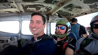 Skydive from 16000ft out of a Cessna 182 at Skydive Colorado Springs [upl. by Lachus]