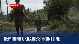 Ukraine War The deminers leading the counteroffensive on the frontline [upl. by Negriv]