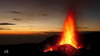 Piton de la Fournaise Eruption du 31 janvier 2017 [upl. by Abdella752]