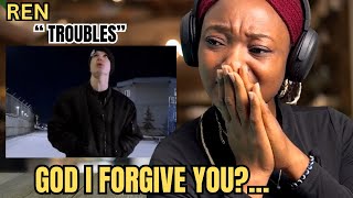 DEEPER THAN I THOUGHT… Ren  Troubles  REACTION [upl. by Toinette]