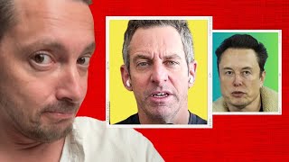 VLAD REACTS Sam Harris on Musk [upl. by Ahsirak]