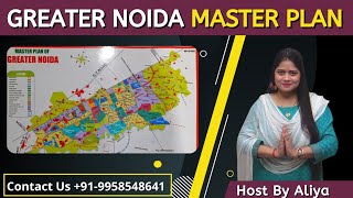 Greater Noida Master Plan Layout Details  Host By Aliya  Gurudev Real Estate [upl. by Aretahs]