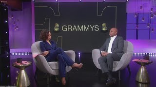 Nischelle Turner amp Kevin Frazier join CBS 8 Mornings to discuss the Grammys [upl. by Attenod394]