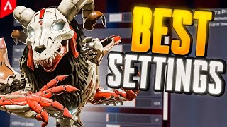 Best UPDATED Season 22 Apex Legends Controller Settings For MAXIMUM AIM ASSIST And NO RECOIL [upl. by Kennard]