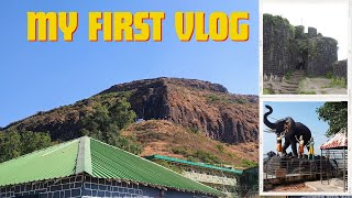 My First Vlog  Exploring Kanifnath Mandir 👏 And Purandar Fort 🚩 Piyush Borade Vlogs [upl. by Zorah]