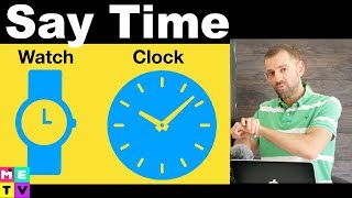 How to Say Time in English ⏰⏲🕐 [upl. by Aicnelav]