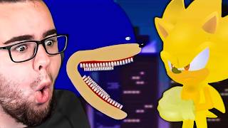 SHIN SONIC VS SUPER SONIC The Sonic Tapes Reaction [upl. by Ardnwahsal297]