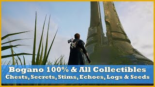 Bogano 100 Explored amp All Collectibles  Star Wars Jedi Fallen Order [upl. by Monarski]