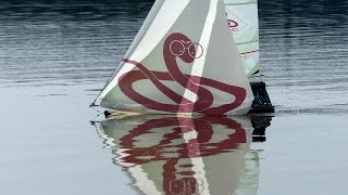 High Tech Full carbon gennaker model boat VO 65 GER 1994 Jmaiden voyage [upl. by Orgel974]