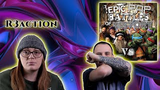 Artists vs TMNT  Epic Rap Battles Of History  Reaction [upl. by Navarro]