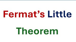 Proof of Fermats little theorem [upl. by Holmun204]