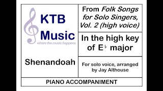 Shenandoah AlthousePiano Accompaniment [upl. by Abby]