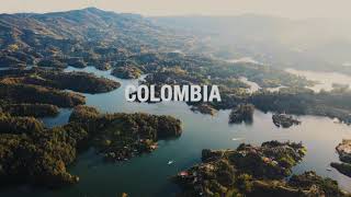 Medellin Colombia from Above  4k [upl. by Waine92]