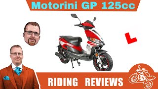 Motorini GP 125cc Scooter [upl. by Rebma]