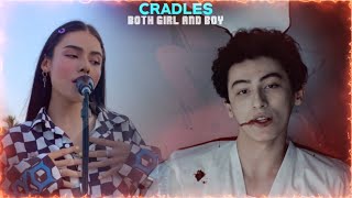 Cradles Cover By Both Girl and Boy  Crazy VF [upl. by Dorkas]