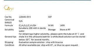 GC13602 2 Hydroxypropyl β cyclodextrin [upl. by Sheehan481]