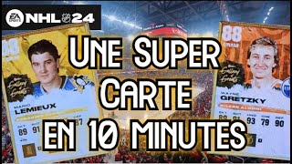 Comment avoir une super bonne carte en moins de 10 minutes sur NHL 24  QC  FR [upl. by Waltner]