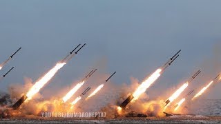 Russias Artillery Capabilities On target BM30 Smerch 9K58 TornadoG TOS1A BM27 Uragan [upl. by Mima]