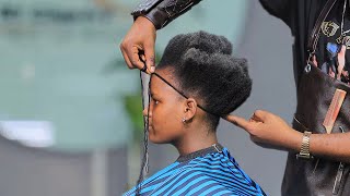 Trending Easiest Way Of Short Natural Hairstyling  Very Detailed For Beginners [upl. by Mahala174]