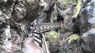 Rosengartenschlucht bij Imst in Tirol [upl. by Jobyna93]