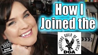 How to go From Set PA to DGA Assistant Director [upl. by Eimrots]