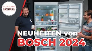 Die neuesten Bosch Kücheninnovationen – Smarte Backöfen Kochfelder amp Kühlschränke  IFA 2024 [upl. by Garin]