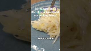 Kohlsalat wie beim Griechen 🥬 Einfaches Rezept für Zuhause 🏡 [upl. by Alic310]