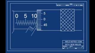 How to Read a Metric Micrometer by WeldNotescom [upl. by Sanoj]