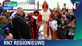 Sinterklaasintocht Nijmegen 2024  RN7 REGIONIEUWS [upl. by Anirec]