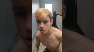 pierre Grandjean 13 ans il a fait 5 exercice de 1 série pour lexplosivité et les muscle des jambes🥊 [upl. by Cowey935]