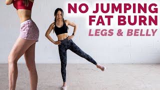 Full Body No Jumping Workout To Burn Fat  Burn Thigh Fat Low Impact Cardio [upl. by Roxanne742]