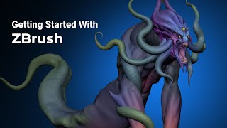 Getting Started with ZBrush  Introduction [upl. by Constantina]