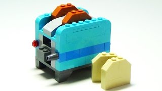 Lego Classic 10696  How to build a Toaster [upl. by Yerhpmuh424]