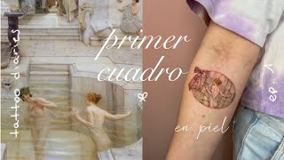 convención de tattoos mi primer cuadro en piel  tattoo diaries ep 1 [upl. by Otrebcire]