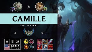 Camille Support vs Bard  NA Challenger Patch 1412 [upl. by Ladnor]