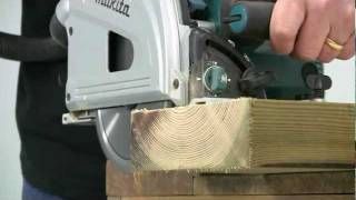 Makita SP6000 plunge saw [upl. by Pinebrook334]