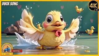 Quack Along with Ducky A Splashy Adventure for Little Ones 🦆💧  Fun Duck Song 🎶 [upl. by Partan]