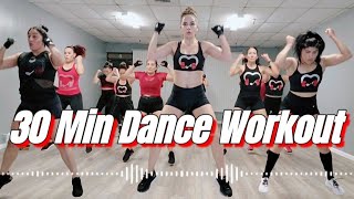 30 Min Dance Workout  No equipment  CARDIO DANCE FITNESS [upl. by Lletnohs]