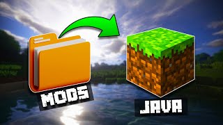 COMO INSTALAR MODS en MINECRAFT JAVA [upl. by Nelleeus]